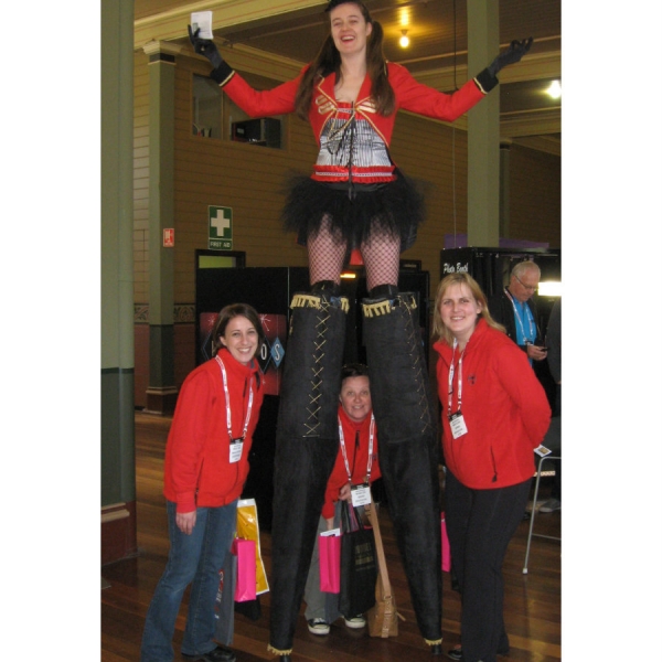Stilt Walkers Australia Melbourne Victoria Stilt Walkers Circus Ring Masters