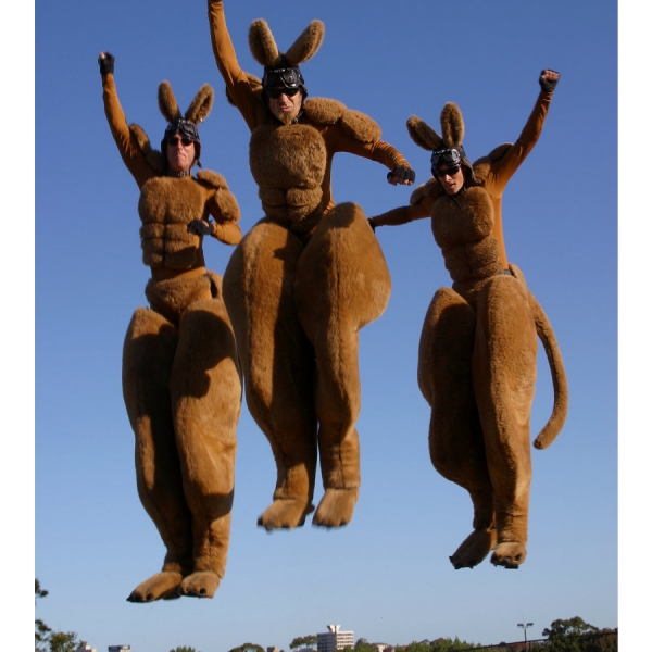 Stilt Walkers Australia SydneyNSW stilt walkers Roo’d