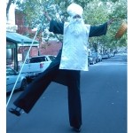 Melbourne and Victoria stilt walkers st patrick