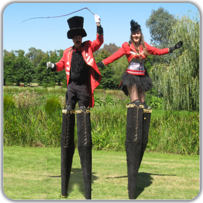 Stilt Walkers Australia | Circus Ringmasters